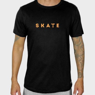 Kit 3 Camisetas Masculinas Skate Algodão Prime WSS Brasil M / Preto
