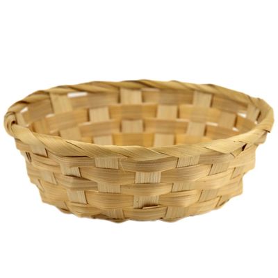 Cesta de Bambu Le 19x5cm Palha