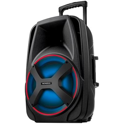 Caixa Amplificada Mondial CM-550 com Bluetooth, USB Rádio FM e Função TWS n/a / Bivolt