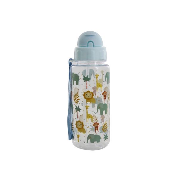 Garrafa Pbb Plástica com Canudo 500ml Modelo 9