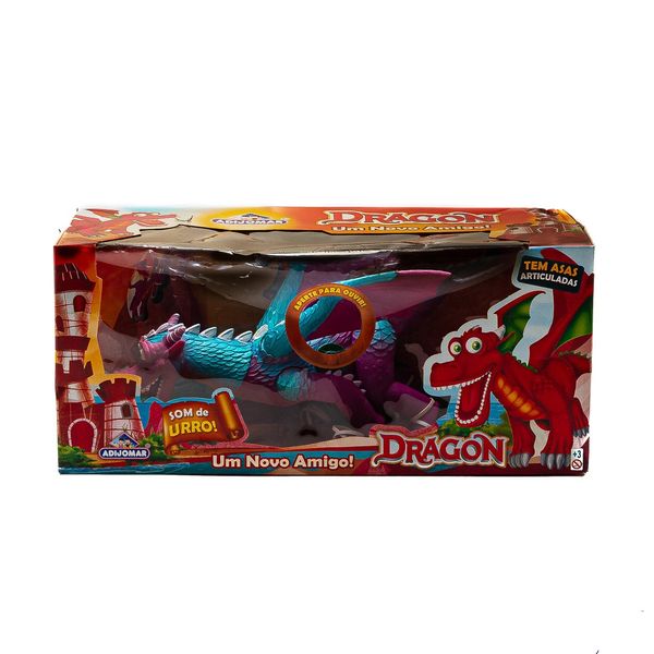 Dragon Um Novo Amigo com Som Adijomar Roxo