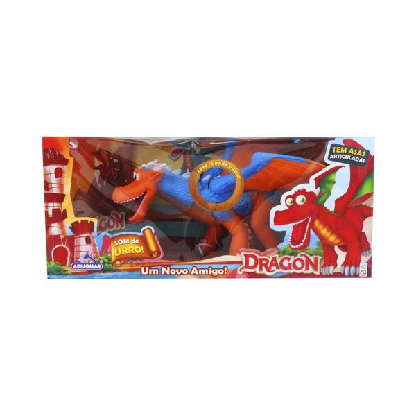 Dragon Um Novo Amigo com Som Adijomar Azul
