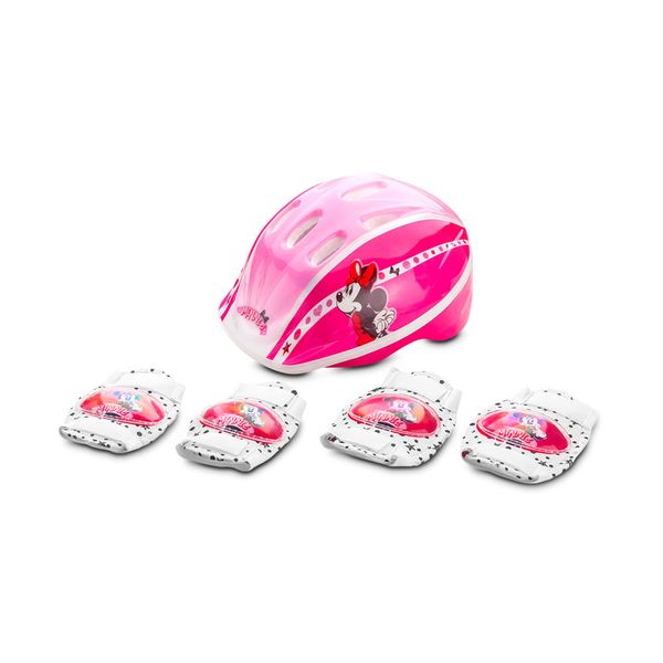 Kit de Proteção Minnie Com Capacete Multikids - BR1162 BR1162