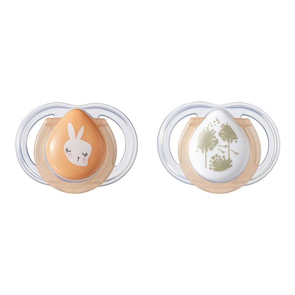 Combo Baby - Porta Chupetas Rosa e Chupeta Newborn Noite 2 Und 0-2 M Tommee Tippee - TT0080K TT0080K