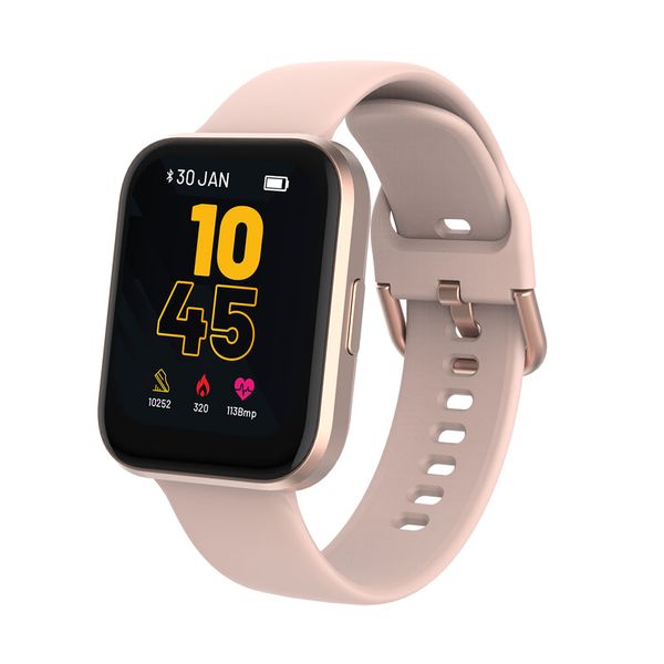 Smartwatch M1 Rose BLE 5.0 HR Leitura De Msg á Prova D água IP68 Atrio - ES435 ES435 Smartwatch M1 Rose BLE 5.0 HR Leitura De Msg á Prova D água IP68 Atrio - ES435 ES435