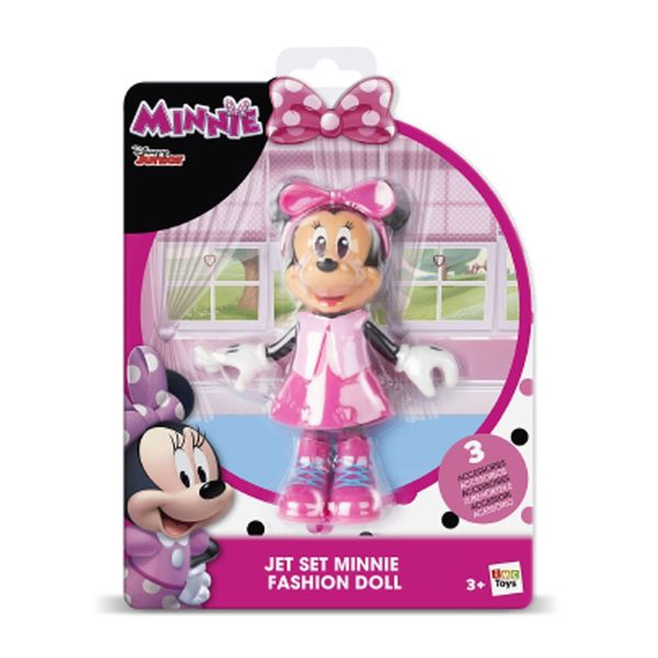 Boneca Minnie Jet Set Com Acessórios Multikids - BR1687 BR1687 Boneca Minnie Jet Set Com Acessórios Multikids - BR1687 BR1687