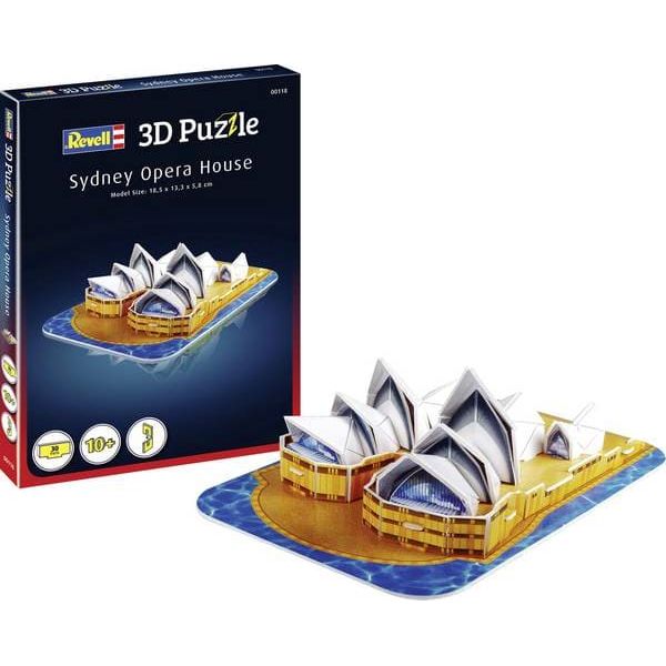 Quebra Cabeça 3D - Ópera de Sydney - Revell REV00118 Quebra Cabeça 3D - Ópera de Sydney - Revell REV00118