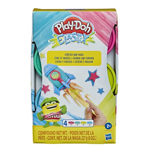 Kit de Massa de Modelar - Play-Doh - Elastix - Foguete - Hasbro Play-Doh