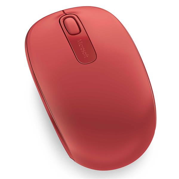 Mouse Sem Fio Mobile USB Vermelho Microsoft - U7Z00038 U7Z00038