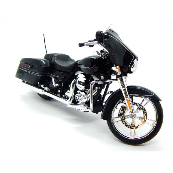 Miniatura Motocicleta 1:12 Harley Davidson Maisto Custom - 2015 Street Glide Special - Preto Maisto
