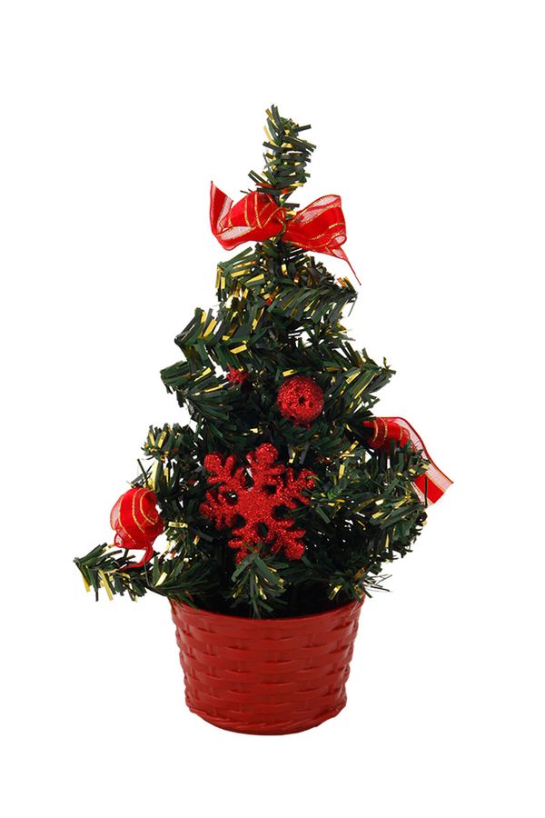 Árvore de Natal Le Decorada 20cm Vermelho