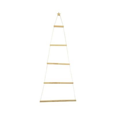 Árvore de Natal Rústica de Madeira D&A 0,80cm