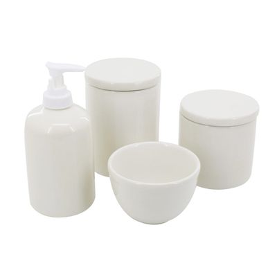 Kit Higiene Le Baby Cerâmica com 4 Peças Unica