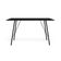 Mesa Sala De Jantar Paraty Preto 120x75cm Tampo Preto