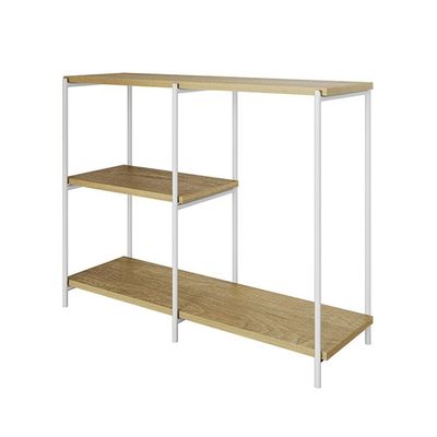 Aparador Industrial Artesania Branco E Feijó 95cm Preto