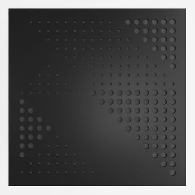 Painel Acústico Absorvedor Decorativo 60x60mm Maestra Preto