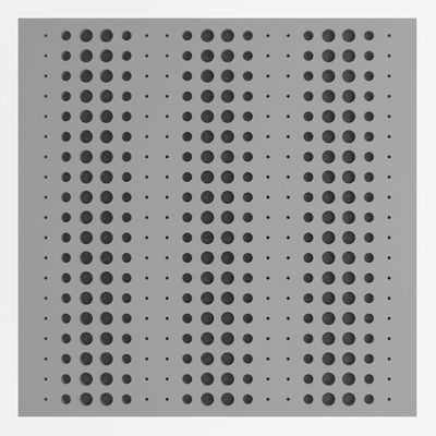 Painel Acústico Absorvedor Decorativo 60x60mm Maestra Cinza