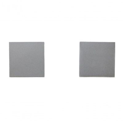 Painel Acústico Absorvedor Anti-chamas Soft 60x60cm Maestra Cinza Neblina