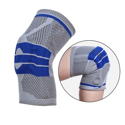 JOELHEIRA COMPRESSÃO ESTABILIZADOR ESPORTIVO SILICONE SPRING KNEE PAD GEL SUPORTE PARA JOELHO