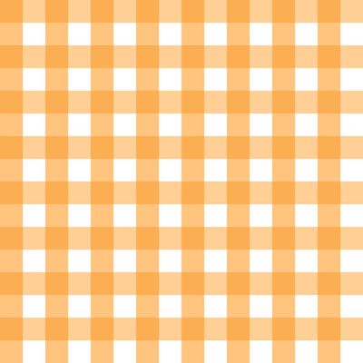 Papel de Parede Doce Estilo Xadrez Laranja 82229
