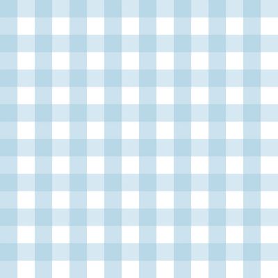 Papel de Parede Doce Estilo Xadrez Azul 82168