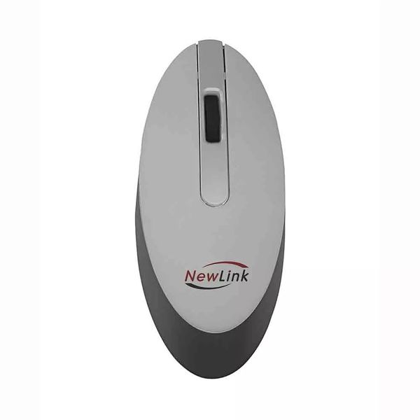 Mouse Newlink Style sem Fio 1000 DPI Cinza