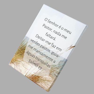 Placa Decorativa - O Senhor é Meu Pastor E Nada Me Faltará