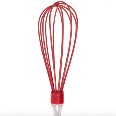 Fuet Em Silicone Vermelho - Mimo Style