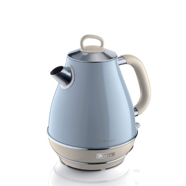 CHALEIRA ELÉTRICA ARIETE VINTAGE AZUL AÇO INOXIDÁVEL 220V 1850W 00C286905ARBR