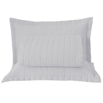Kit Cobre Leito Colcha Monaco King Dupla Face 3 Peças - Branco