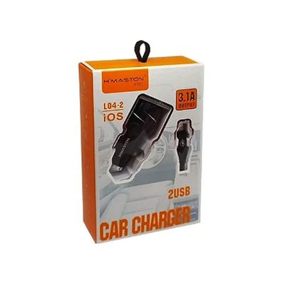 Carregador Fonte Veícular Inteligente 3.1A 2USB + cabo