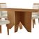 Mesa Evora 120 Mdf Com 4 Cadeiras Athenas Veludo Creme-naturalle-naturalle
