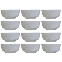 Conjunto com 12 Tigelas M Germer Edros em Porcelana 600ml