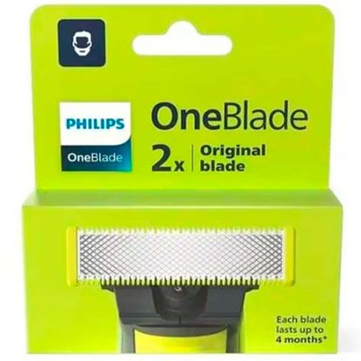 Lâmina Dupla OneBlade QP220/51 Philips Verde com Cinza