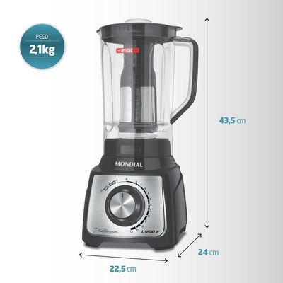 Liquidificador Turbo Platinum L-1200-pi 127v