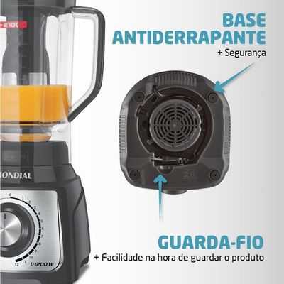 Liquidificador Turbo Platinum L-1200-pi 127v