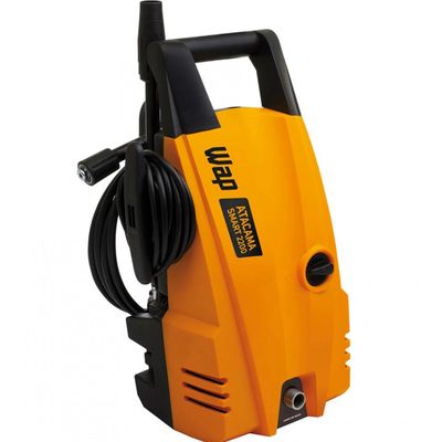 Desobstruidora e Lavadora de Alta Pressão WAP Atacama Smart Ultra 2200 1.500PSI 1.400W com Mangueira Desentupidora Amarelo com Preto / 110V