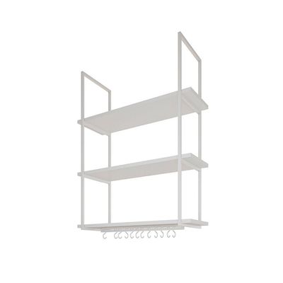 Nicho Suspenso Para Divisória Apartamento Denver 80cm Branco