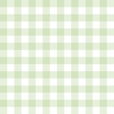Papel de Parede Doce Estilo Xadrez Verde 82274