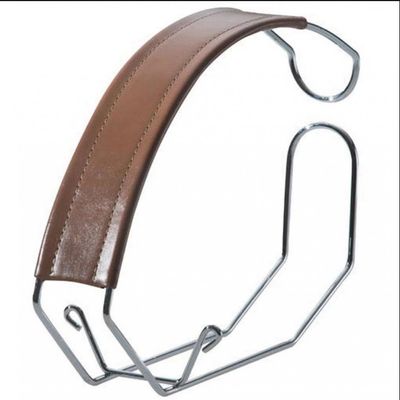 Suporte para Garrafa de Vinho Forma Firenze em Aço Cromado Inox