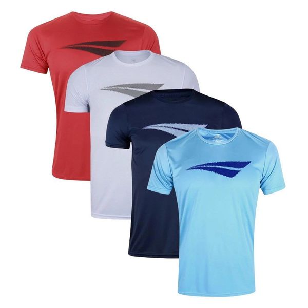 Kit 4 Camisetas Penalty X Masculina M / Vermelho