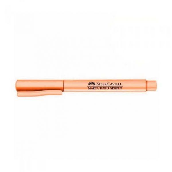 MARCA TEXTO LARANJA PASTEL FABER CASTELL