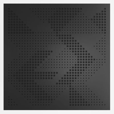 Painel Acústico Absorvedor Decorativo 60x60mm Maestra Preto