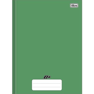 Caderno Brochura Capa Dura 200x275mm 96 F Verde - Tilibra