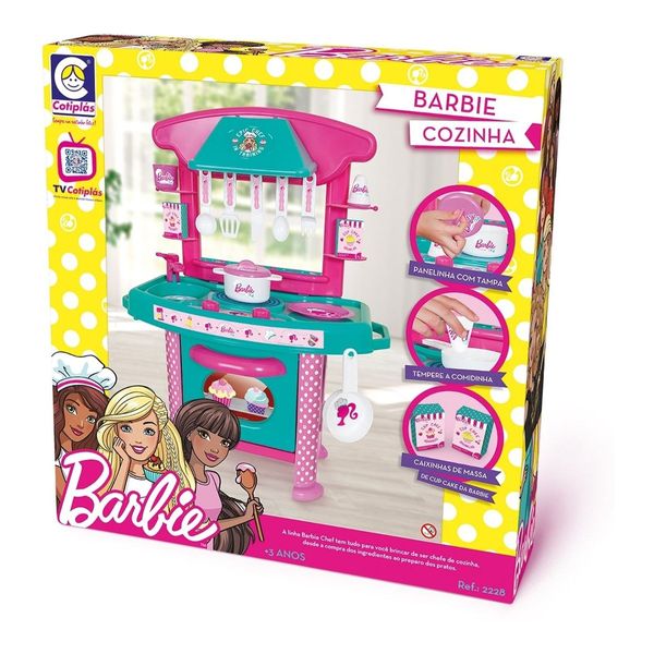 Acessórios para Boneca - Barbie Chef - Mini Mercado - Cotiplás Cotiplas