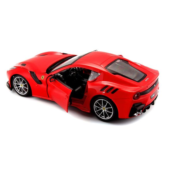 Miniatura - Carro - Ferrari F12 Tdf - 1:24 - Bburago Race & Play - VERMELHO BUR26021