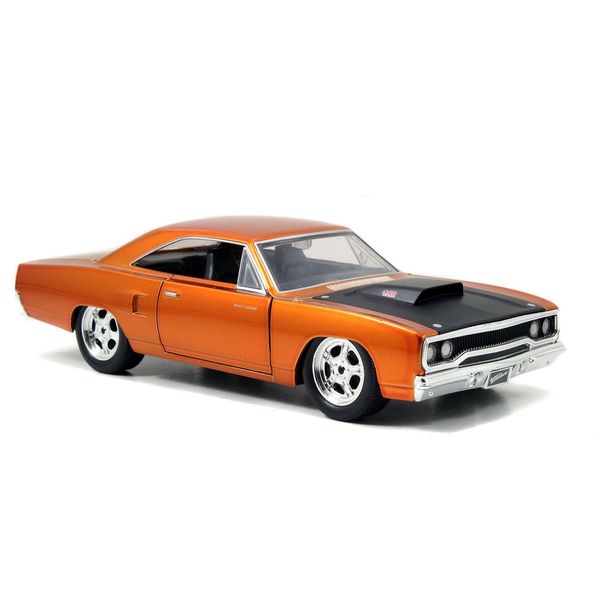 Miniatura - Carro - 1970 Plymouth Road Runner - Velozes E Furiosos - 1:24 - Jada JAD97127 Miniatura - Carro - 1970 Plymouth Road Runner - Velozes E Furiosos - 1:24 - Jada JAD97127