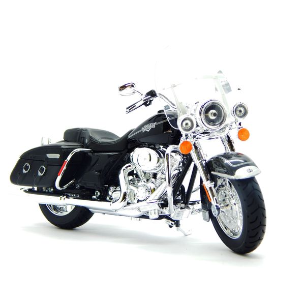 Miniatura Motocicleta 1:12 Harley Davidson Maisto Custom - 2013 FLHRC Road King Classic - Preto Maisto