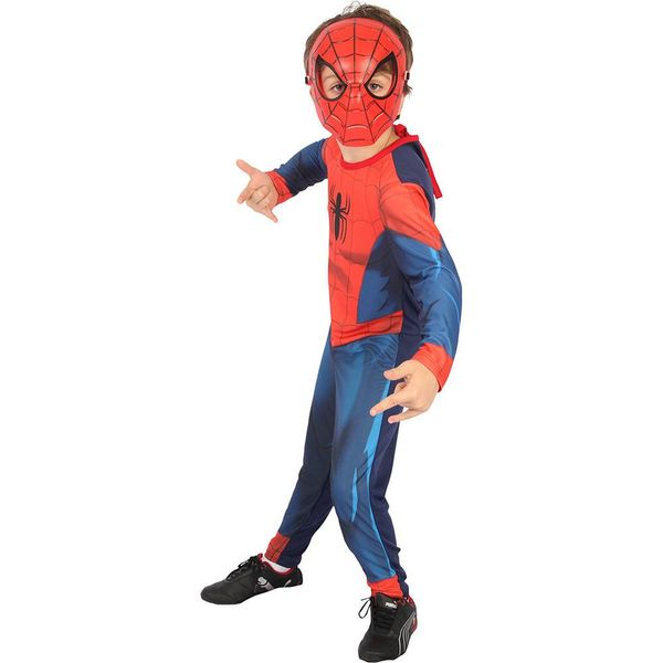 Fantasia Homem Aranha Clássica Longa - P- Regina Regina Fantasia Homem Aranha Clássica Longa - P- Regina Regina