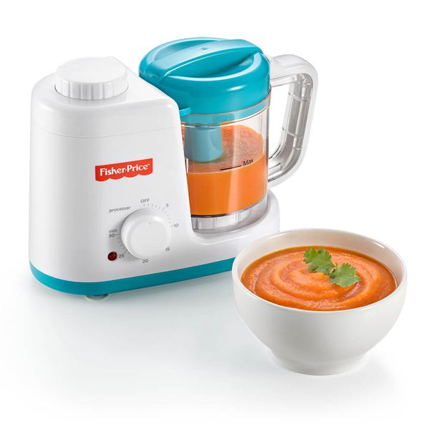 Combo Baby - Processador de Alimentos 220V com Pote Térmico e Potes para Congelar Papinha - BB306K BB306K